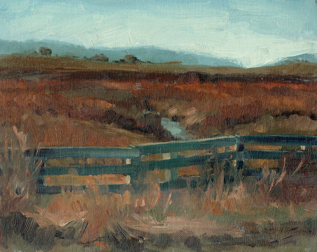 Mountain View Pastoral (framed)